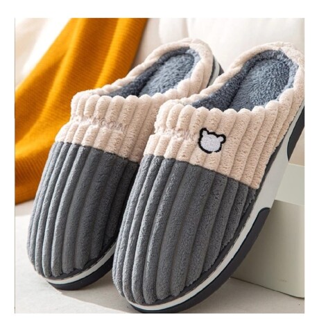 Pantufla de Felpa Super Abrigadas Antideslizante Unisex Rosa