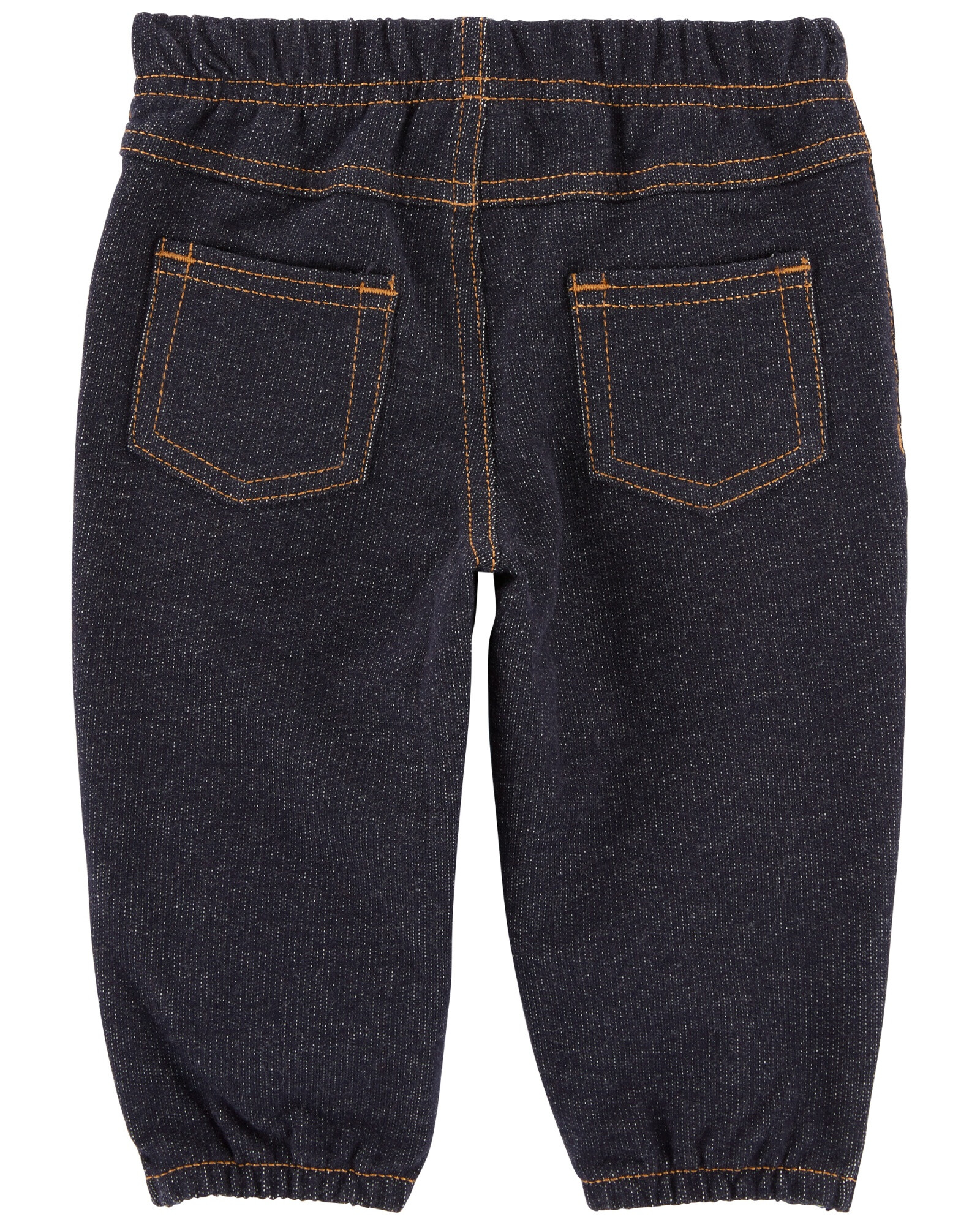 Set tres piezas chaleco y body de algodón, con pantalón jean Sin color