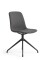 Silla Dress-4 tapizada Gris oscuro
