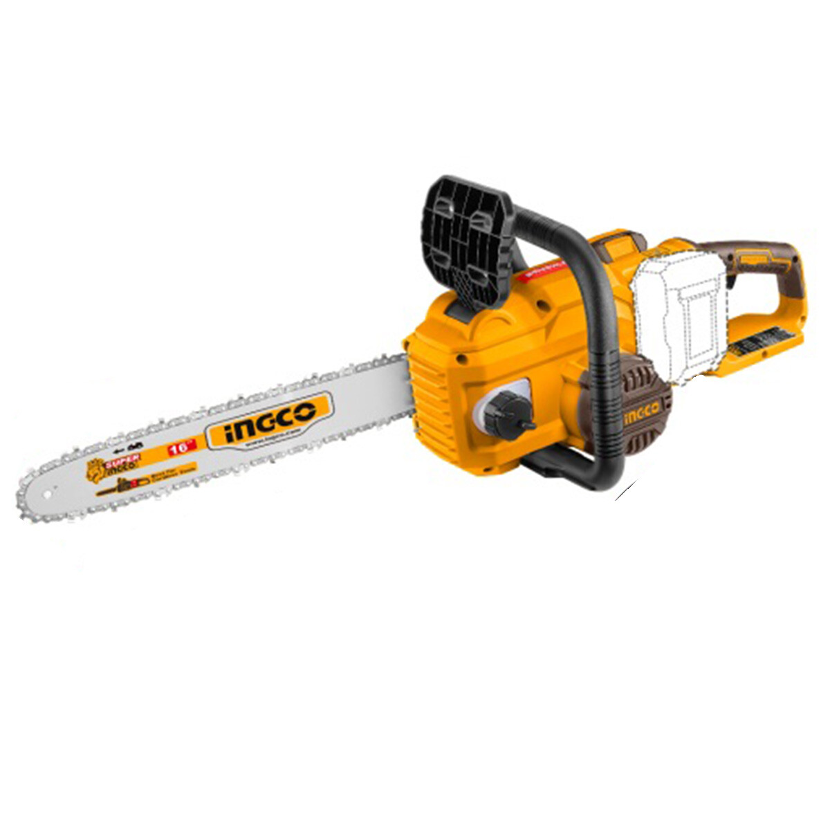 MOTOSIERRA 40V P20S 16 PULG CGSLI40168 S/BAT S/CARG INGCO CGSLI40168 