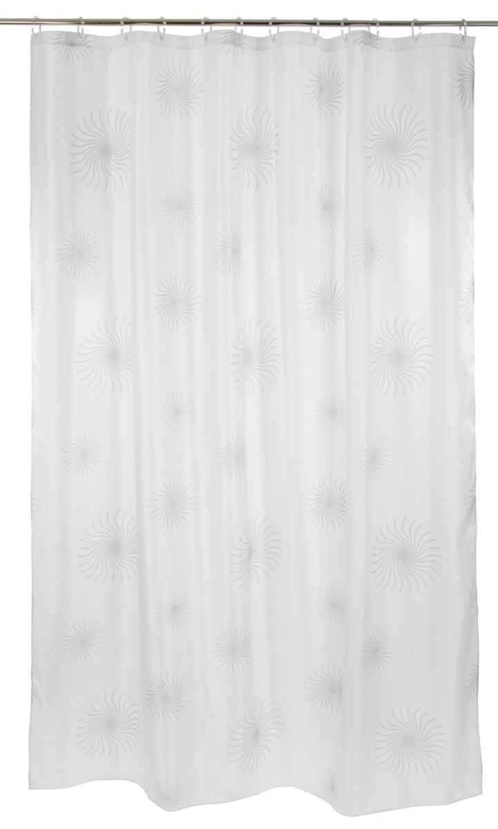 Cortina de ducha SVARTVIK 180x200 blanco 