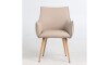 Butaca BRUNA en PU Beige