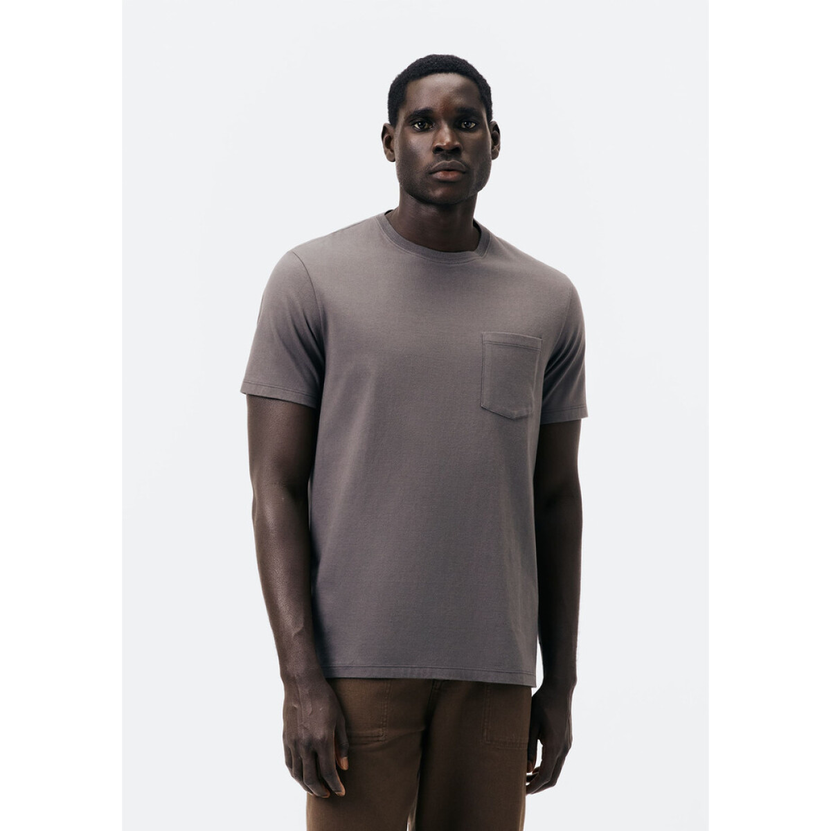 CAMISETA MM MASC - CINZA ESCURO 