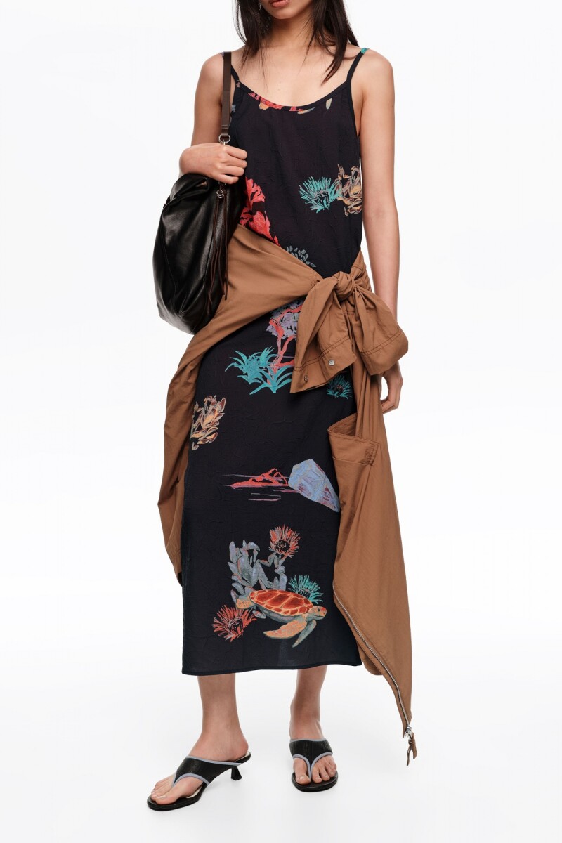 FALDA MIDI Kaki