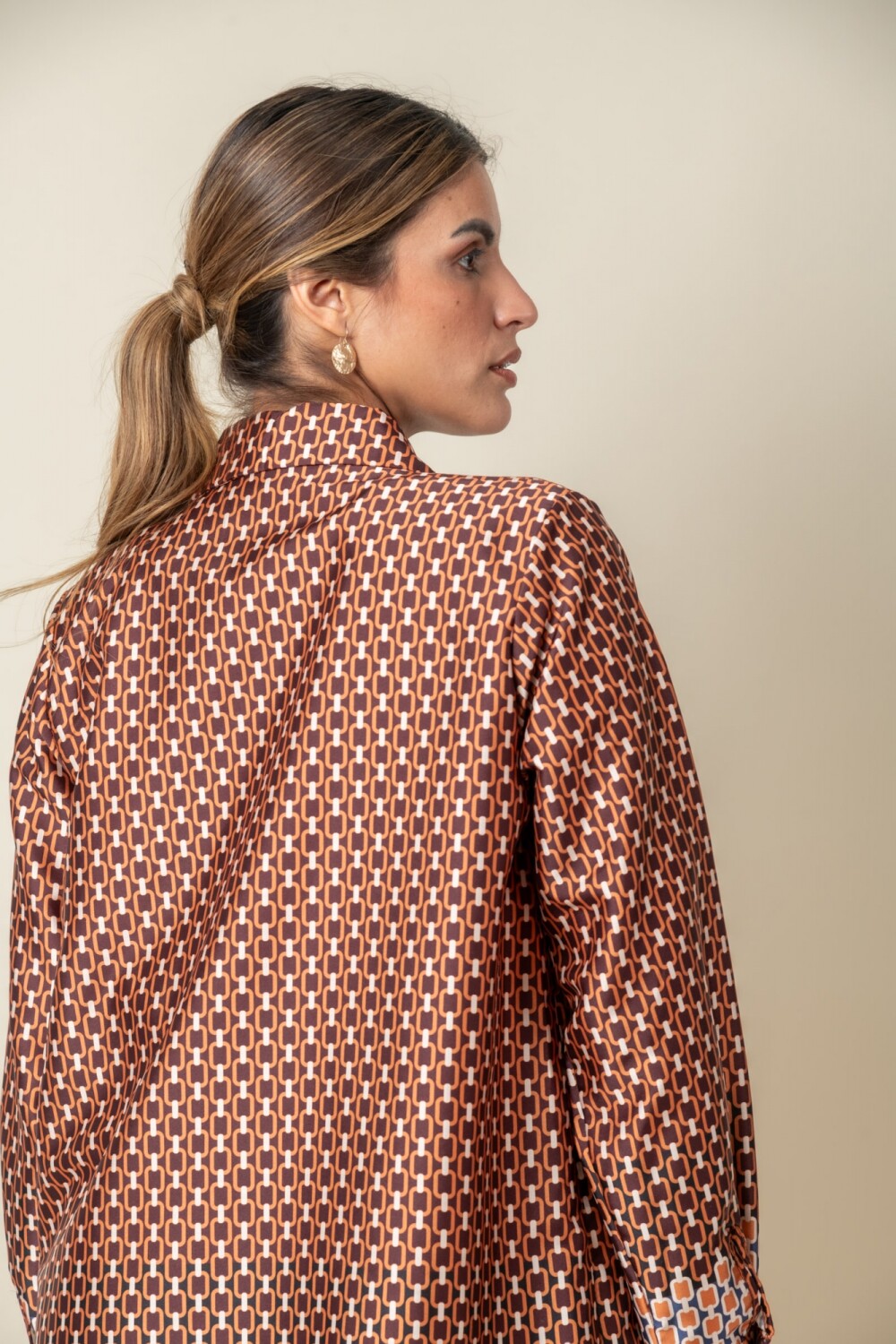 CAMISA TULIPAN Terracota
