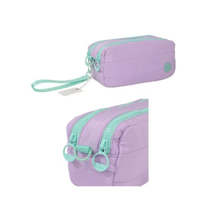 Cartuchera Ibi Craft Doble Cierre Lilac Cartuchera Ibi Craft Doble Cierre Lilac