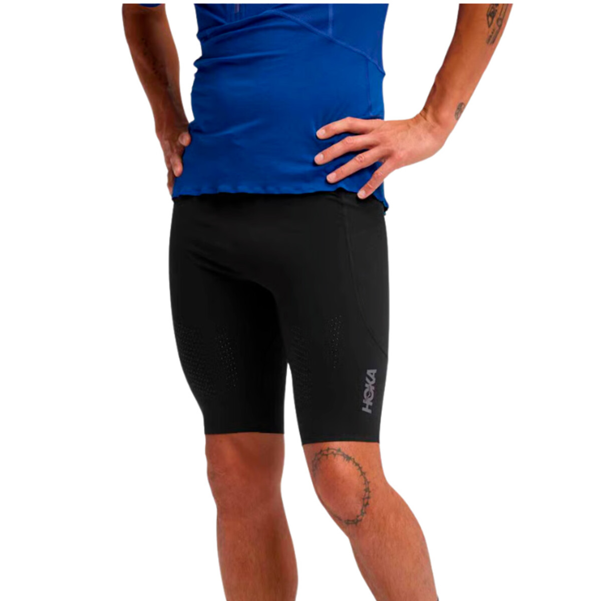Hoka Skybreeze Half Tight - Negro - Negro 