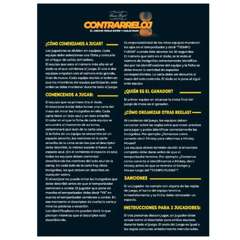 Trivia Royal Contrarreloj Trivia Royal Contrarreloj