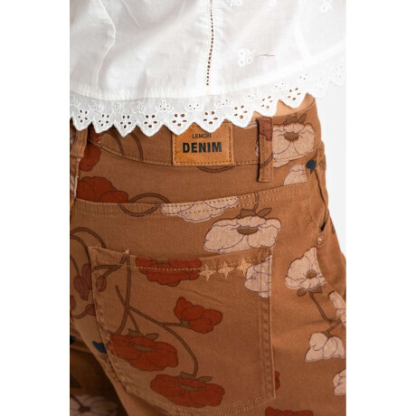 Jean Baggy Print Print