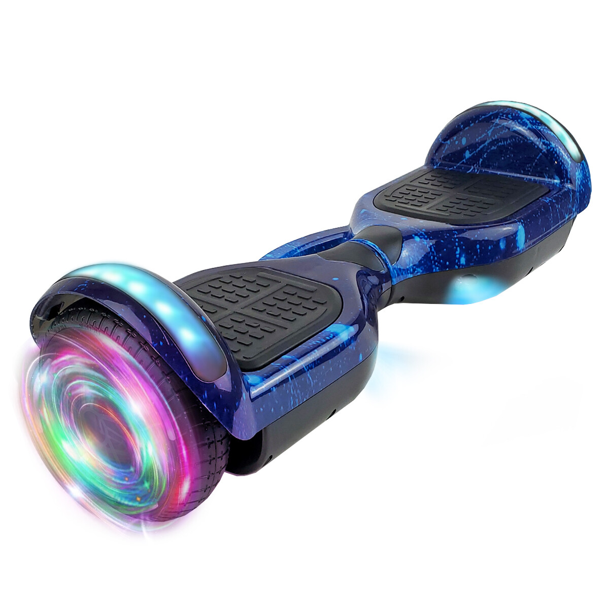 Skate Patineta Eléctrica 6.5" Con Música + Luces Led - AZUL 
