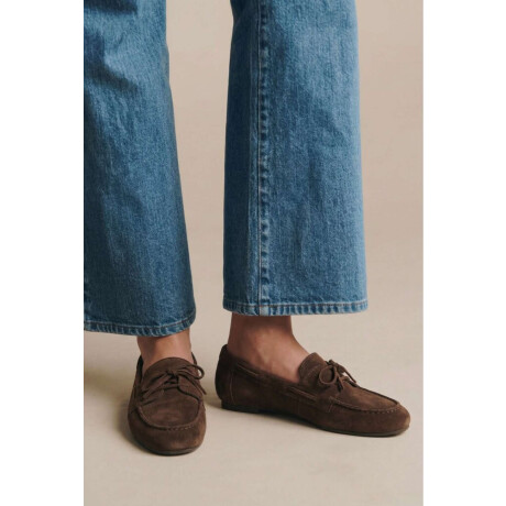 Mocasin Gamuza Chocolate