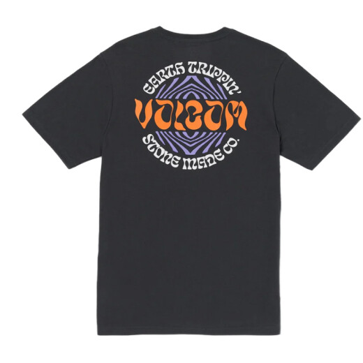 Remera Volcom Stoneature Sst - Negro Remera Volcom Stoneature Sst - Negro