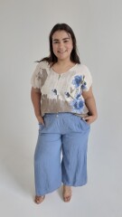 Blusa Celestina Beige