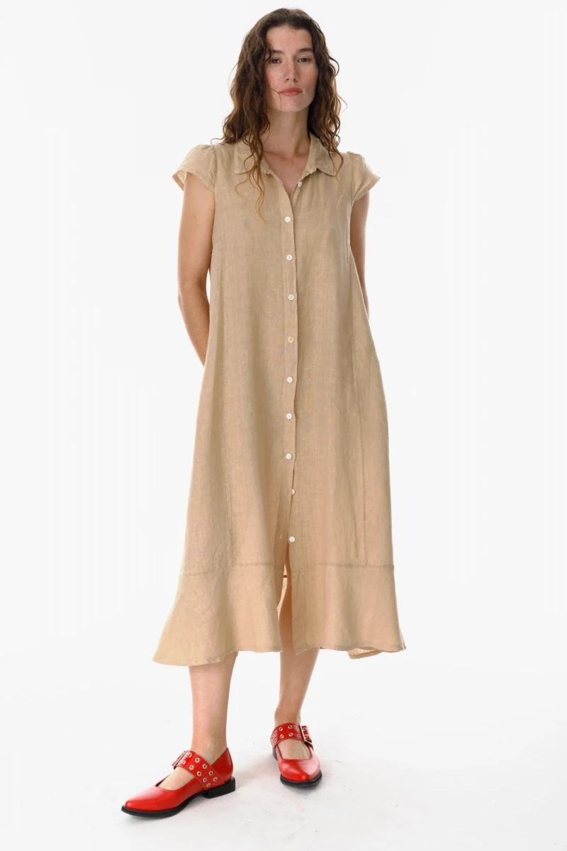 Vestido New Budha beige m