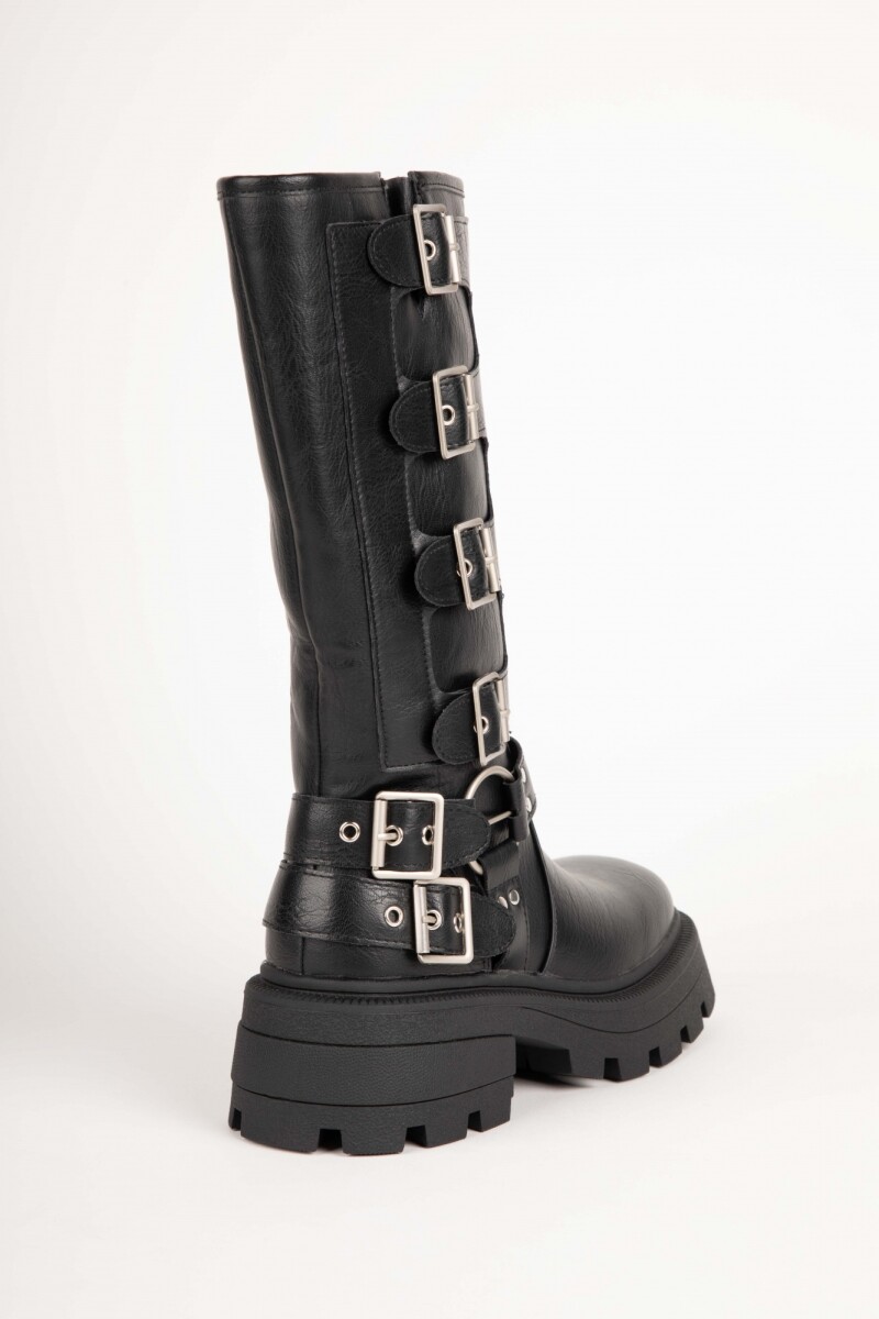 BOTA BIKERS Negro