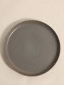 Plato Mesa Dark Grey Color Unico