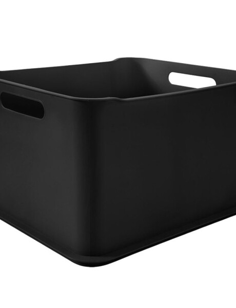 CANASTO FIT PLASTICO 38X32X23CM COZA NEGRO CANASTO FIT PLASTICO 38X32X23CM COZA NEGRO