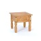 Mesa de living lateral - Linea mexicana Natural