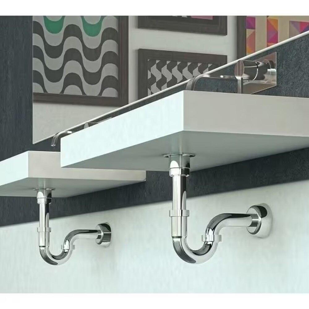 Sifón tubular BN cromado 1 1/4" Sifón Tubular Bn Cromado 1 1/4"