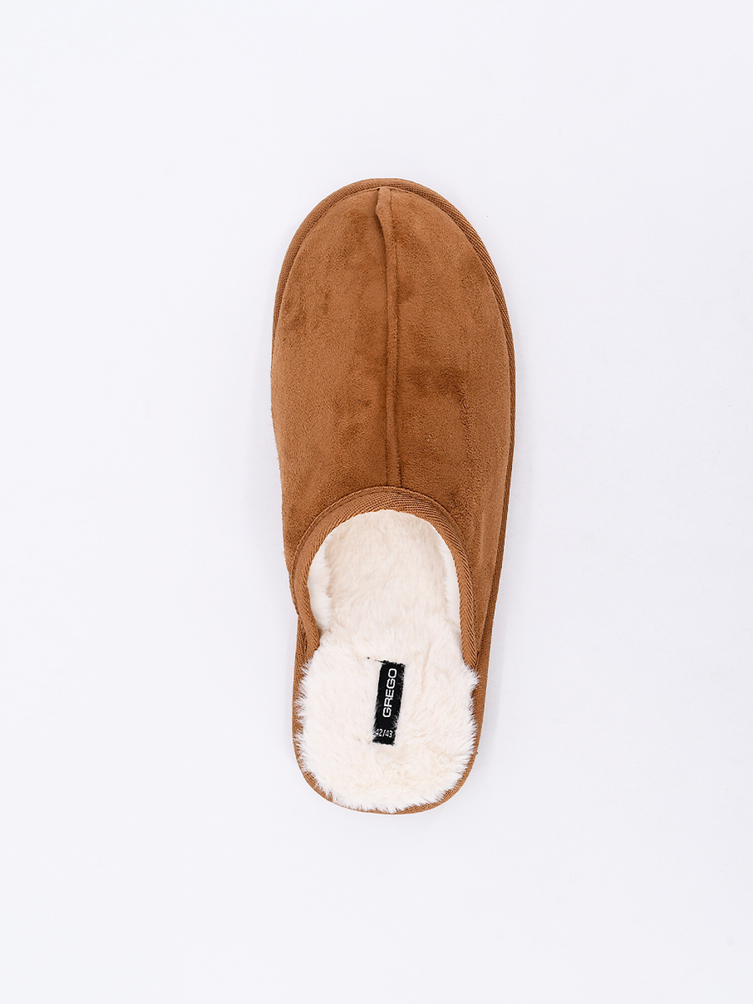PANTUFLA PARA HOMBRE Stahl 1808 NEGRO, PIEL BORREGO. | Bodega Aurrera