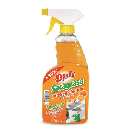 Antigrasa Sapolio Gatillo 650 Ml Naranja 001