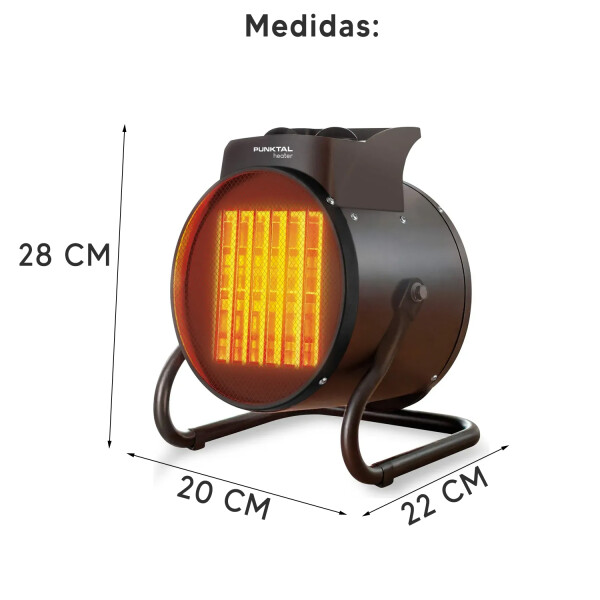 Cañon Calefactor Punktal 3000w Pk-4400 CAÑON CALEFACTOR PUNKTAL PK-4400 CF