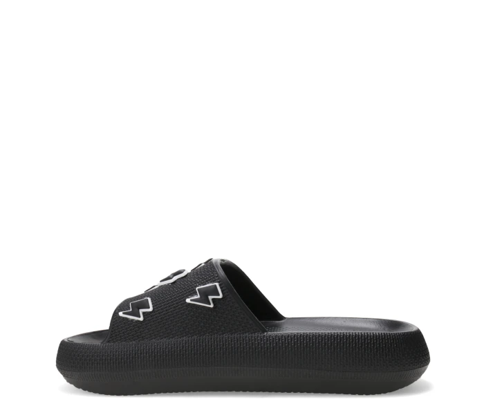 Sandalia SIBU playera con dibujo Black