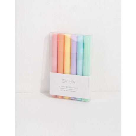 Resaltadores Combinacion Multicolor