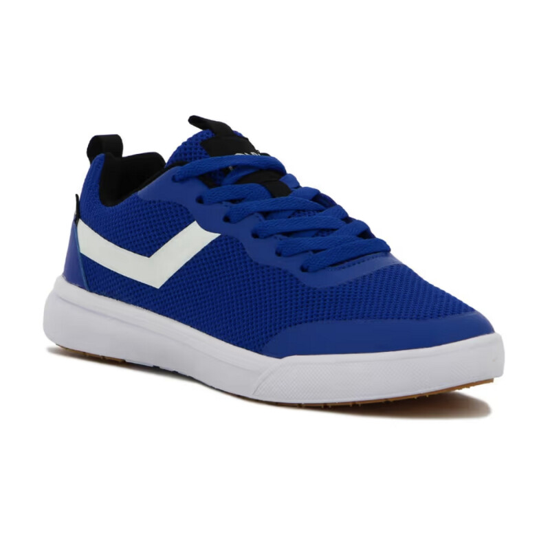 Championes Pony hombre superlight casual Royal-Blanco