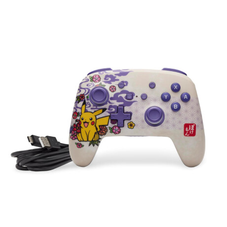 Control Enhanced Wireless Controller (Inalámbrico) - Pokémon Blossom - Nintendo Switch Control Enhanced Wireless Controller (Inalámbrico) - Pokémon Blossom - Nintendo Switch