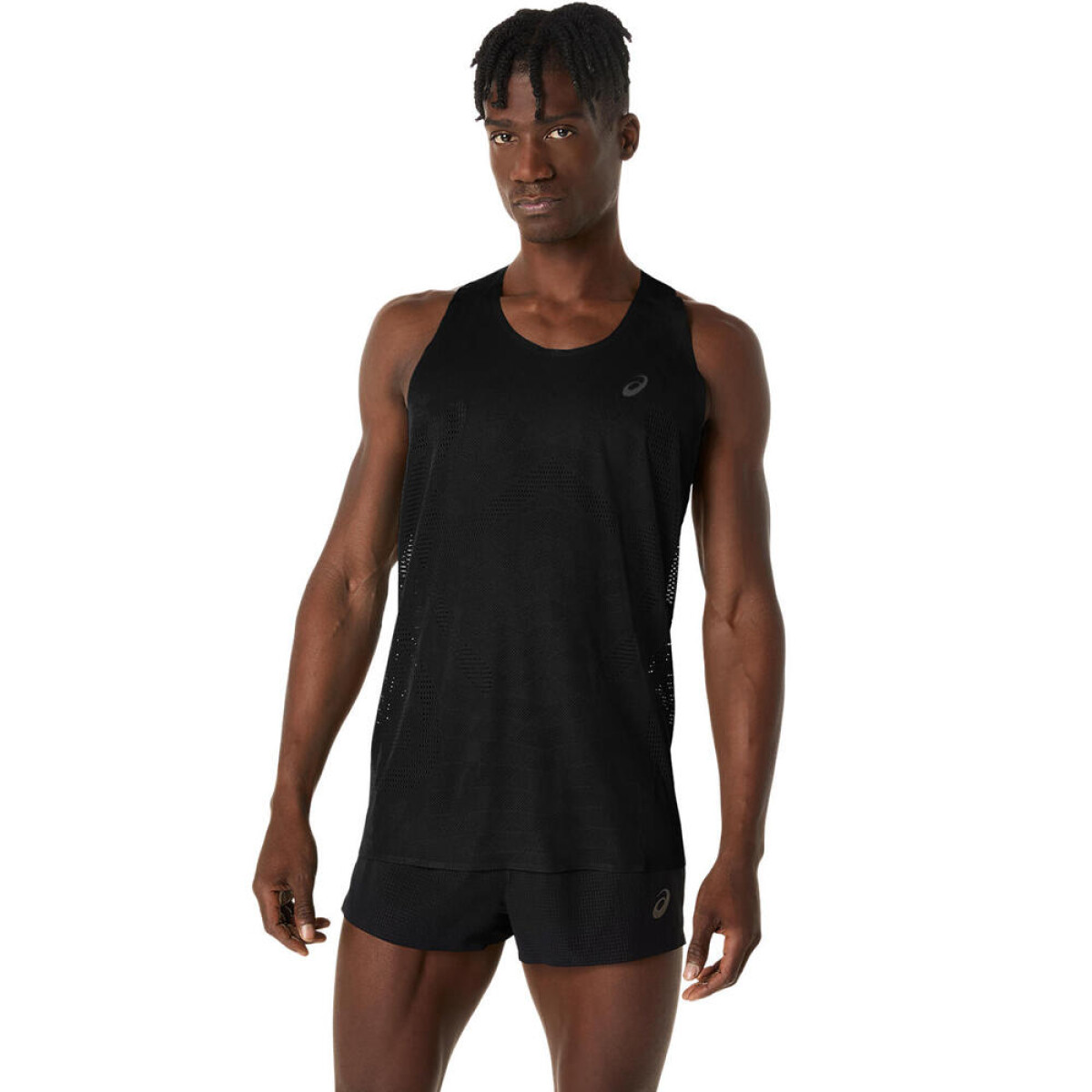 Bividi Running Metarun Singlet Hombre - Performance Black 
