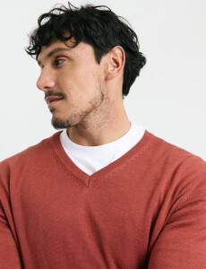 470313 SWEATER V HARRINGTON URBAN Naraja Melange
