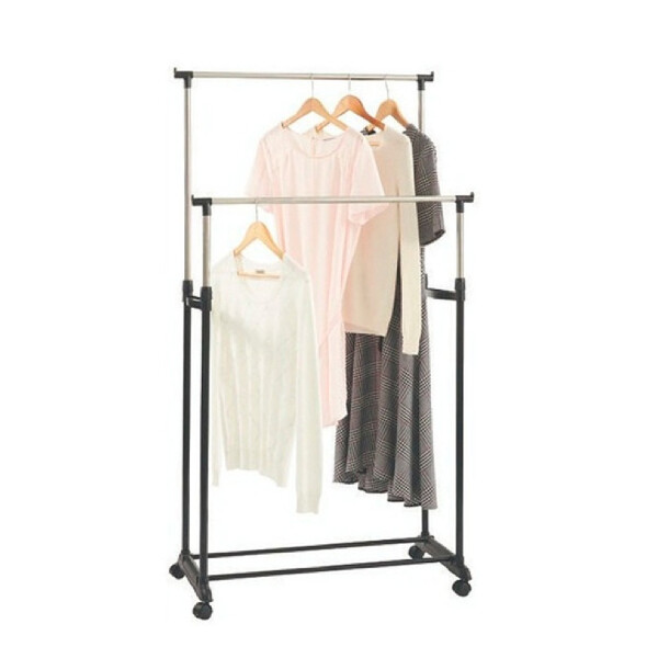 Perchero Doble Extensible Con Ruedas Recibidor Super Oferta Perchero Doble Extensible Con Ruedas Recibidor Super Oferta