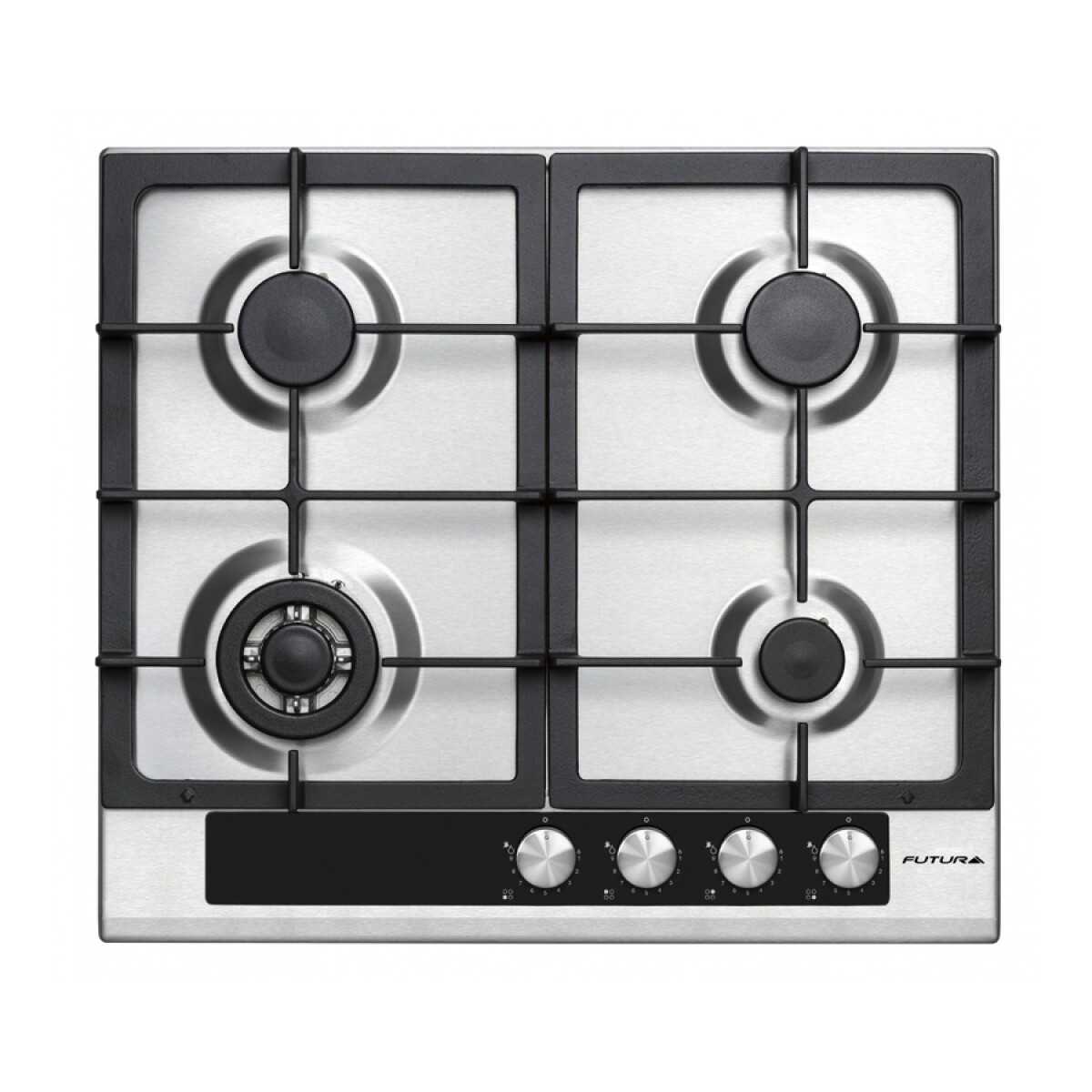 Anafe 4 Hornallas A Gas Inox Futura FUTAG600X4 