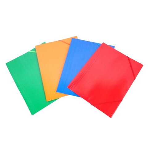Outlet Carpeta con elástico de cartón A4 varios colores Outlet Carpeta Con Elástico De Cartón A4 Varios Colores