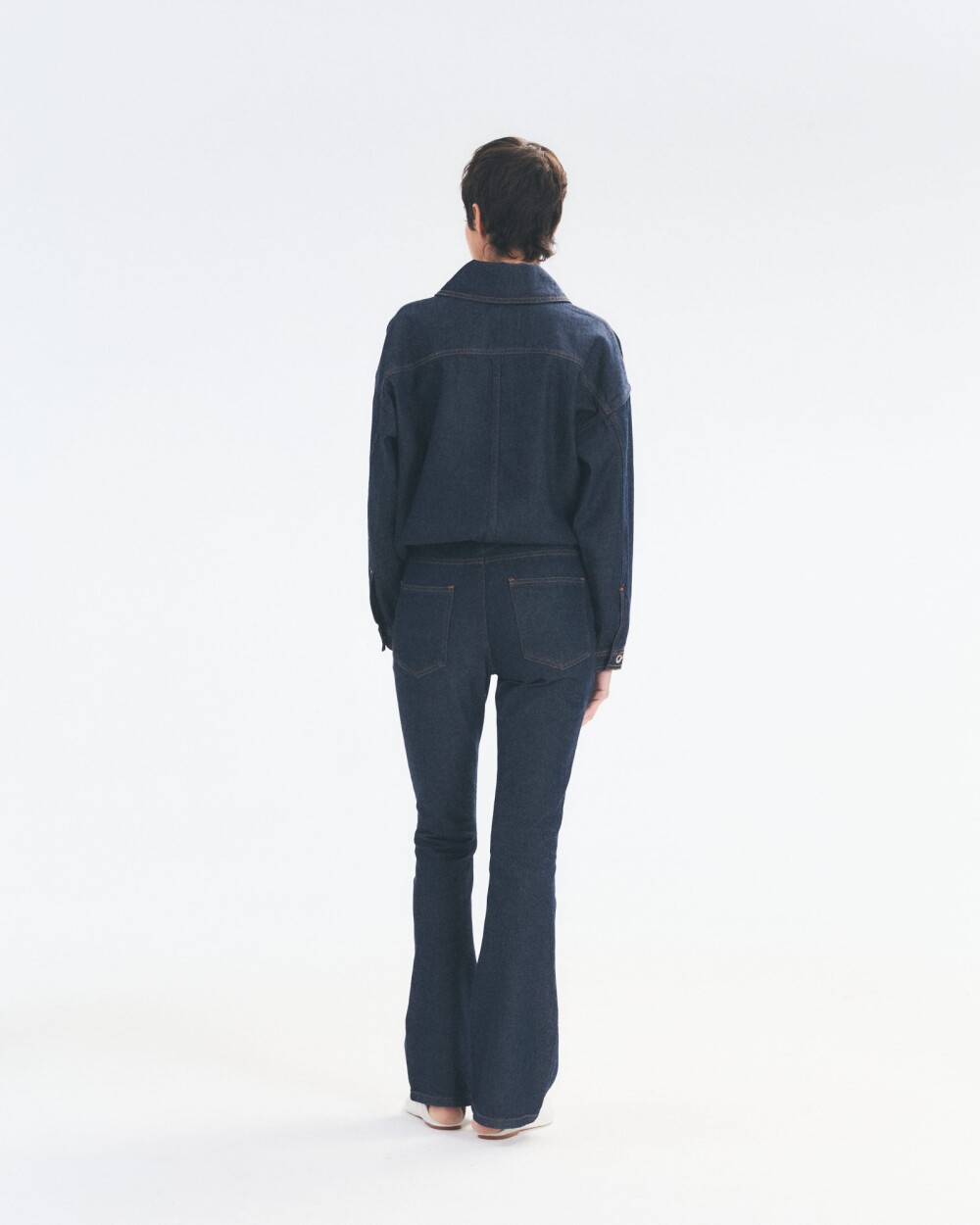 Denim Flare Stone Azul
