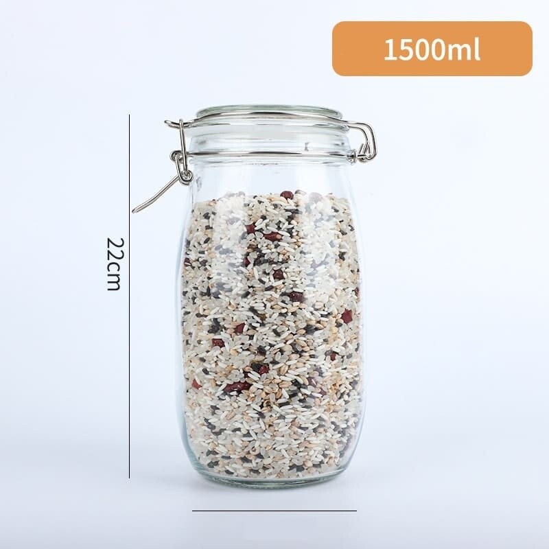 Contenedor almacenamiento 1500ml Contenedor almacenamiento 1500ml