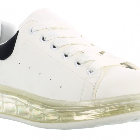 Championes de Hombre N+ acordonado Blanco - Negro