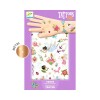 Set x50 Tatuajes removibles para niños Mundo Mágico
