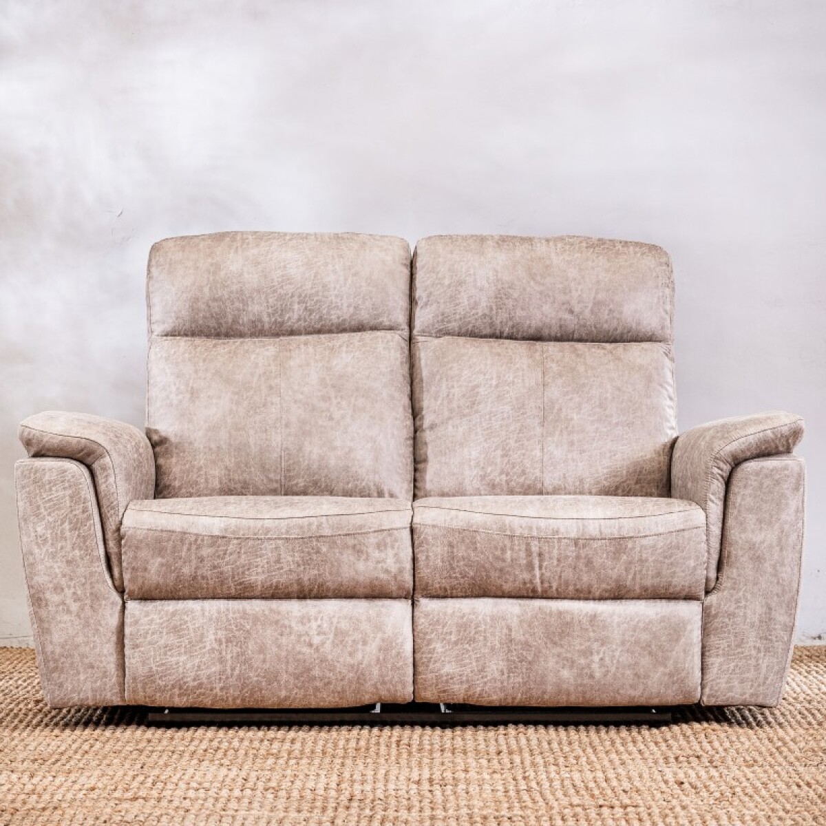 Sillón Reclinable Thomas 2 Cuerpos Beige 