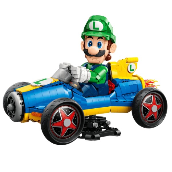 Lego Mario Kart Luigi Mach 8 Lego Mario Kart Luigi Mach 8