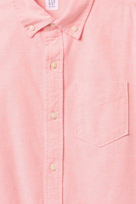 Camisa Oxford Niño Tea Rose