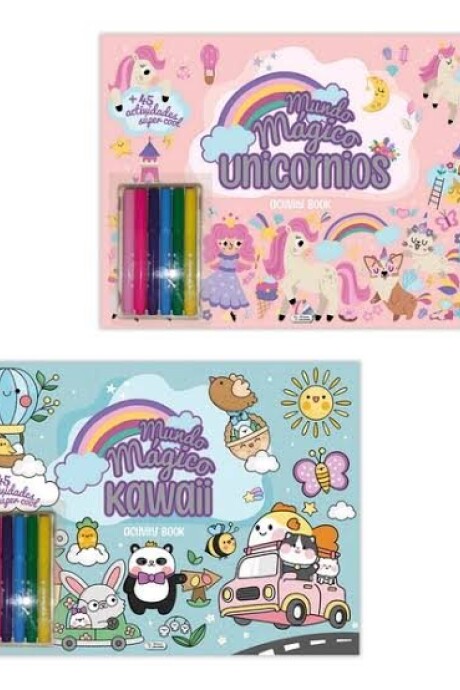 COLOREA: MUNDO MAGICO UNICORNIOS ACTIVITY BOOK COLOREA: MUNDO MAGICO UNICORNIOS ACTIVITY BOOK