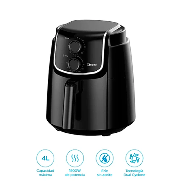FREIDORA MIDEA MF-TN35D -4L Sin Aceite Sin color