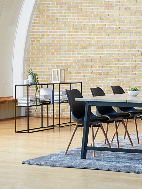 Mesa consola VIRUM 26x80 estante negro Mesa consola VIRUM 26x80 estante negro