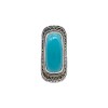 Anillo Vintage-Plata 925-Piedra Calcedonia-AN3256 conpiedra