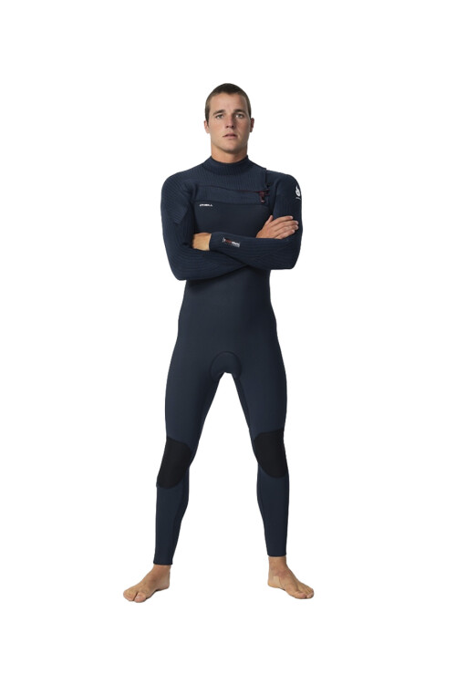 HyperFire 4/3mm - Chest Zip Full Wetsuit - Carbon Blue HyperFire 4/3mm - Chest Zip Full Wetsuit - Carbon Blue