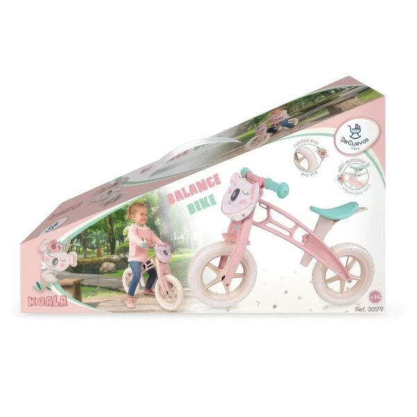 Bicicleta Sin Pedales De Cuevas Infantil Niños Chivita Chiva Variante Color Rosa
