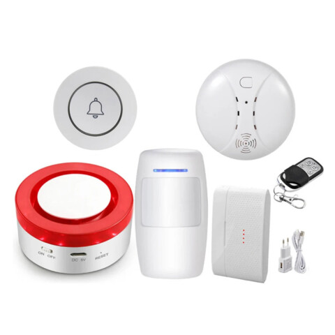 Sistema De Alarma Wifi Tuya H1 TUYA SMART SISTEMA DE ALARMA H1