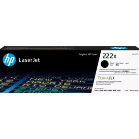 HP - 222X - Toner cartridge - Black - ORIGINAL LASERJET HP - 222X - Toner cartridge - Black - ORIGINAL LASERJET